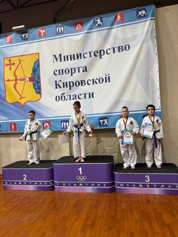 Учащиеся 4А класса "Европейской школы" приняли участие в Открытом межрегиональном турнире по тхэквондо  - 🏆KIROV  OPEN 🏆 (г.Киров).Категория мальчики 8-9 лет: 🥋Кропотов Алексей - 2 место - туль, 3 место - спарринг.Категория юноши 10-11 лет: 🥋Микрюков Тимур - 3 место -  спарринг.🔥Поздравляем спортсменов!Учащиеся 4А класса "Европейской школы" приняли участие в Открытом межрегиональном турнире по тхэквондо  - 🏆KIROV  OPEN 🏆 (г.Киров).Категория мальчики 8-9 лет: 🥋Кропотов Алексей - 2 место - туль, 3 место - спарринг.Категория юноши 10-11 лет: 🥋Микрюков Тимур - 3 место -  спарринг.🔥Поздравляем спортсменов!