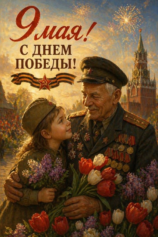 ✨ Европейская школа поздравляет всех с великим Днём Победы! ✨Сегодня мы с гордостью и благодарностью вспоминаем подвиг наших предков. Этот день объединяет поколения, наполняет сердца уважением к истории и верой в силу человеческого духа.Пусть память о героизме, мужестве и единстве всегда живёт в наших сердцах. Желаем всем мира, добра и благополучия! С Днём Победы! 🕊️