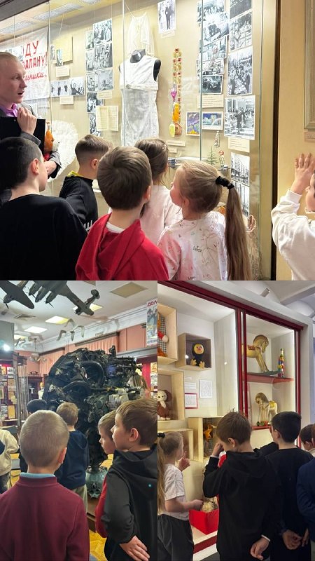 Ученики 1 «Б» класса побывали в Доме Мешкова🏫 на выставке «Стеклянная, деревянная, мягконабивная».Название выставки отсылает к продукции, которая производилась на Краснокамской фабрике игрушек в разные годы. С 1963 по 1984 годы здесь существовал цех стеклянно-елочных украшений, а с 1971 по 1988 в состав фабрики входил и Пермский цех мягкой игрушки, где выпускали известных многим жителям СССР Винни-Пуха и Чебурашку, а также кукол Антошку и Красную Шапочку. 💬На экскурсии помимо истории фабрики ребята узнали интересные факты о некоторых игрушках. Например, почему первая модель Винни Пуха пугала детей? Что общего между куклами пермского производства Антошка, Голыш и кировским Яшкой? 🎠Увидели лошадок-каталок, деревянные, мягкие, резиновые игрушки, стеклянные ёлочные украшения, карнавальные маски, кукол, а также редкие архивные документы и фотографии об истории фабрики. 👾 Далее школьников ожидала «Своя игра», где они продемонстрировали знания, полученные в процессе экскурсии.🎭Напоминать о посещении музея будут маски,  созданные своими руками! Выставка организована администрацией музея совместно со студентами-историками ПГНИУ в рамках проекта "ДОкомпьютерные игры". Кстати, один из организаторов, Сергей Павлович Кузнецов - педагог дополнительного образования "Европейский школы". Мы очень рады этому  сотрудничеству и готовы к новым интересным совместным проектам!Ученики 1 «Б» класса побывали в Доме Мешкова🏫 на выставке «Стеклянная, деревянная, мягконабивная».Название выставки отсылает к продукции, которая производилась на Краснокамской фабрике игрушек в разные годы. С 1963 по 1984 годы здесь существовал цех стеклянно-елочных украшений, а с 1971 по 1988 в состав фабрики входил и Пермский цех мягкой игрушки, где выпускали известных многим жителям СССР Винни-Пуха и Чебурашку, а также кукол Антошку и Красную Шапочку. 💬На экскурсии помимо истории фабрики ребята узнали интересные факты о некоторых игрушках. Например, почему первая модель Винни Пуха пугала детей? Что общего между куклами пермского производства Антошка, Голыш и кировским Яшкой? 🎠Увидели лошадок-каталок, деревянные, мягкие, резиновые игрушки, стеклянные ёлочные украшения, карнавальные маски, кукол, а также редкие архивные документы и фотографии об истории фабрики. 👾 Далее школьников ожидала «Своя игра», где они продемонстрировали знания, полученные в процессе экскурсии.🎭Напоминать о посещении музея будут маски,  созданные своими руками! Выставка организована администрацией музея совместно со студентами-историками ПГНИУ в рамках проекта "ДОкомпьютерные игры". Кстати, один из организаторов, Сергей Павлович Кузнецов - педагог дополнительного образования "Европейский школы". Мы очень рады этому  сотрудничеству и готовы к новым интересным совместным проектам!